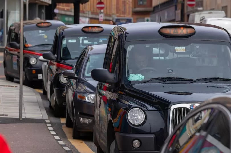 Another taxi driver told LancsLive the issue lies with Uber taking train passengers at stations -Credit:Manchester Evening News