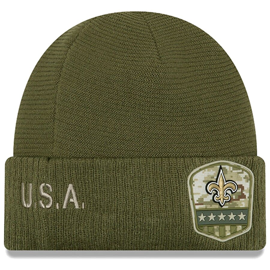 Saints 2019 Salute to Service Sideline Knit Hat