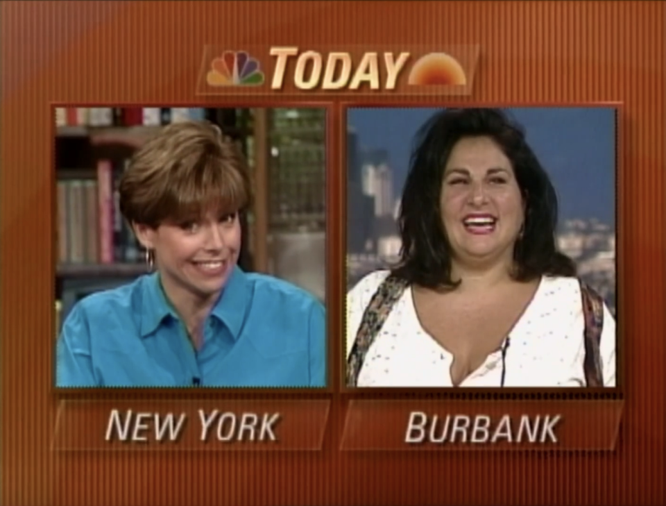 Headshots of Katie Couric and Kathy