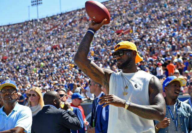 LeBron James says Bills' Josh Allen a beast 