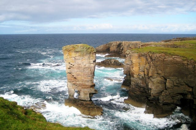 Cliffs of Yesnaby (Scotland)