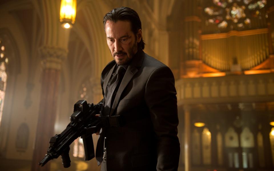 Clear influence: Keanu Reeves in John Wick