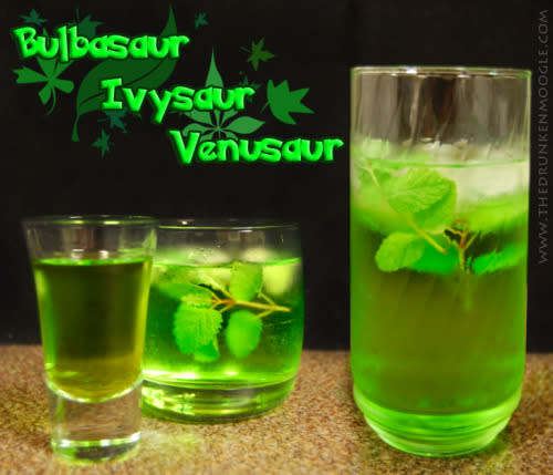 Bulbasaur, Ivysaur, Venusaur
