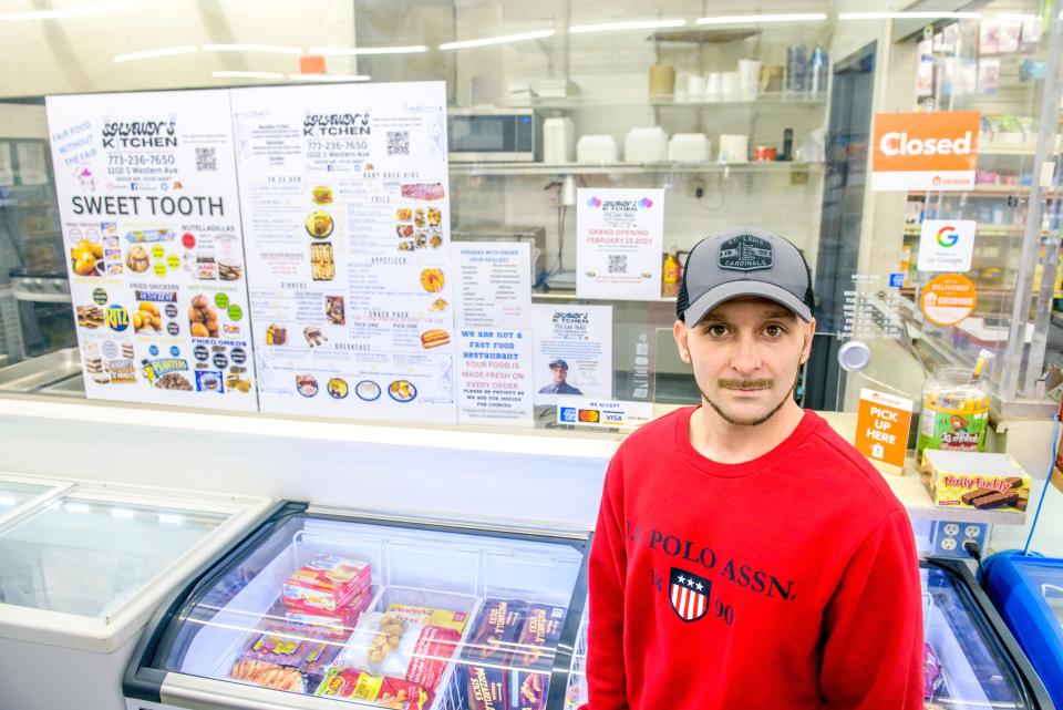 Peoria entrepreneur Shawn Holler opened a takeout restaurant inside the Mr. Food Mart at 1102 S. Western Ave. in February.