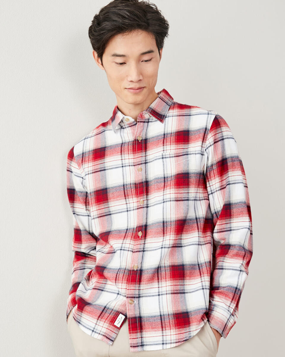 Wellington Plaid Shirt. Image via Roots.