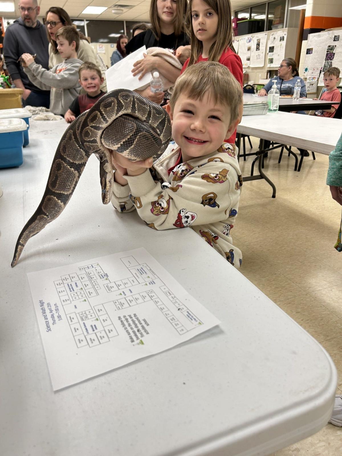 Jonesville Students Engage in Annual Science and Math Night