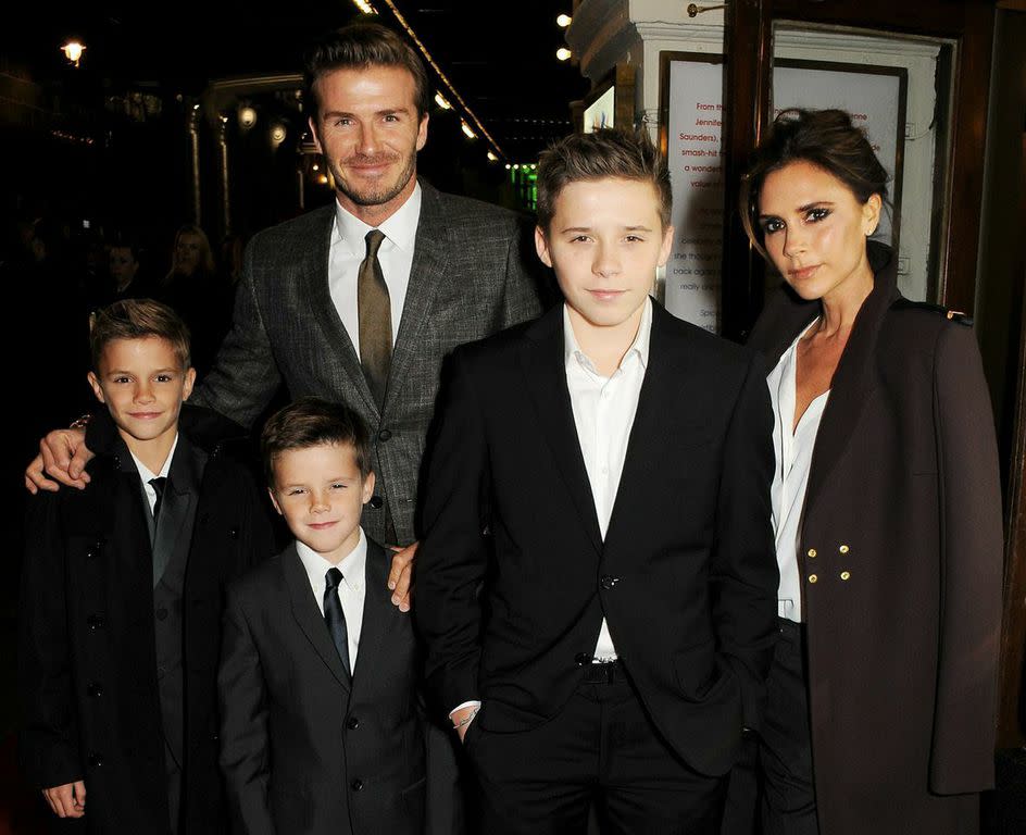 Both Romeo, 12, and 15-year-old brother Brooklyn Beckham have been featured as the faces of fashion campaigns. Their little sister, Harper, has already caught the eye of Anna Wintour at their mother’s fashion shows. If they’re anything like their parents — just look at them for proof that they are — each has a long and successful career ahead of them.