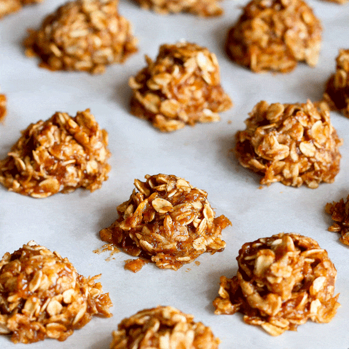 Healthy No-Bake Maple Cookies