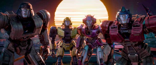 <p>Courtesy of Paramount Pictures</p> "Transformers One"