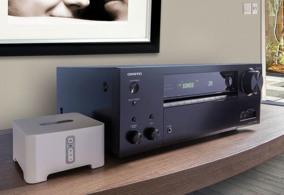 Some Onkyo receivers are getting the Work with Sonos seal of approval --