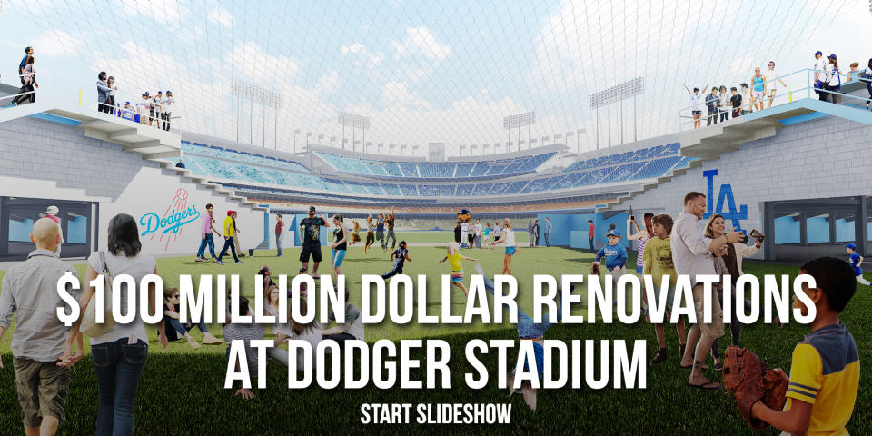 Dodger Stadium renovations