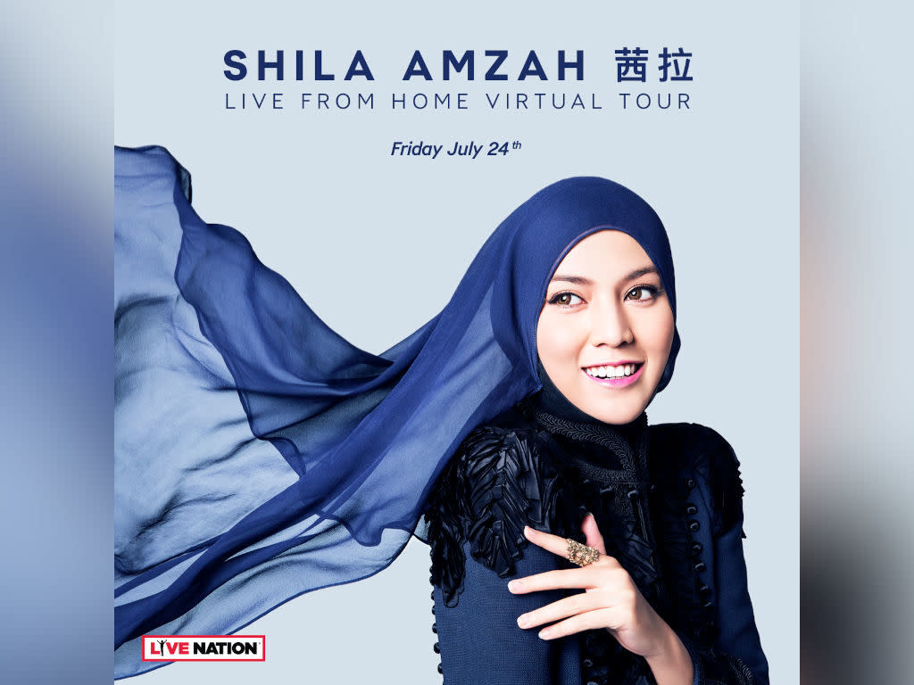 Shila Amzah is performing right from her home tomorrow!