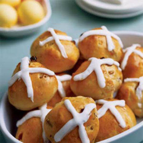 Easy Hot Cross Buns