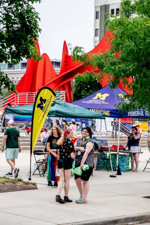 Grand Rapids Pride Festival on Saturday, June 22, 2024. (Michael Buck/WOOD TV8)