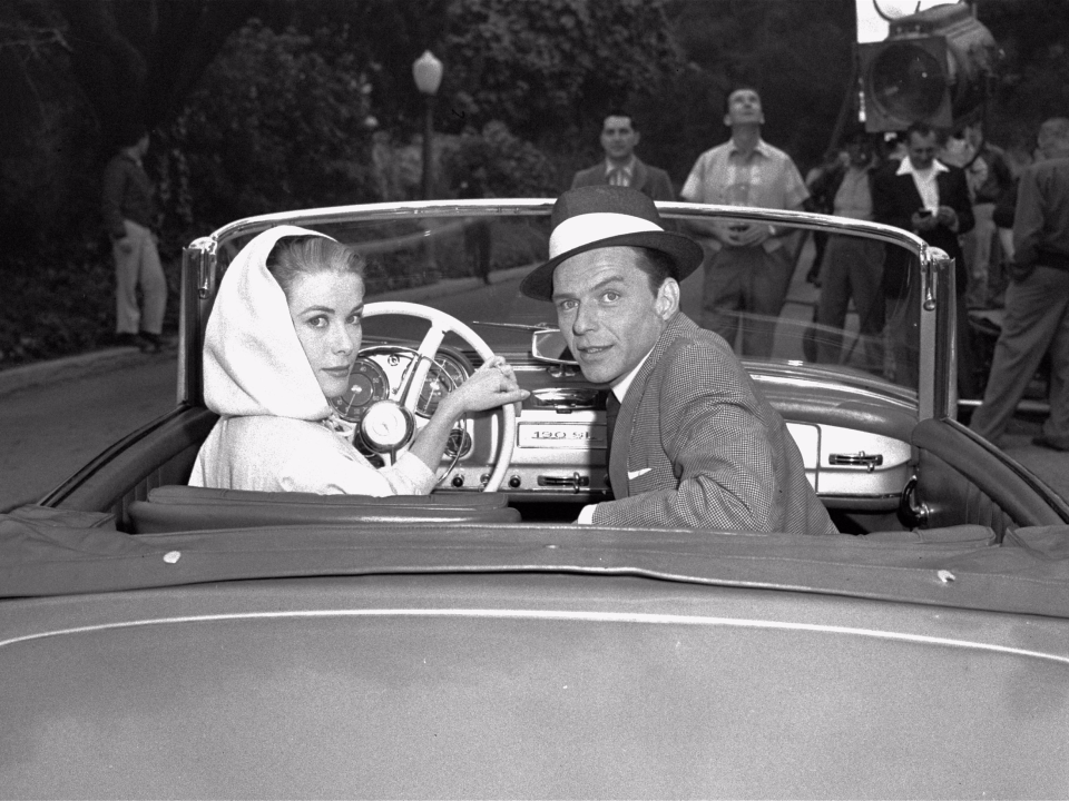 frank sinatra and grace kelly 1950s 1956