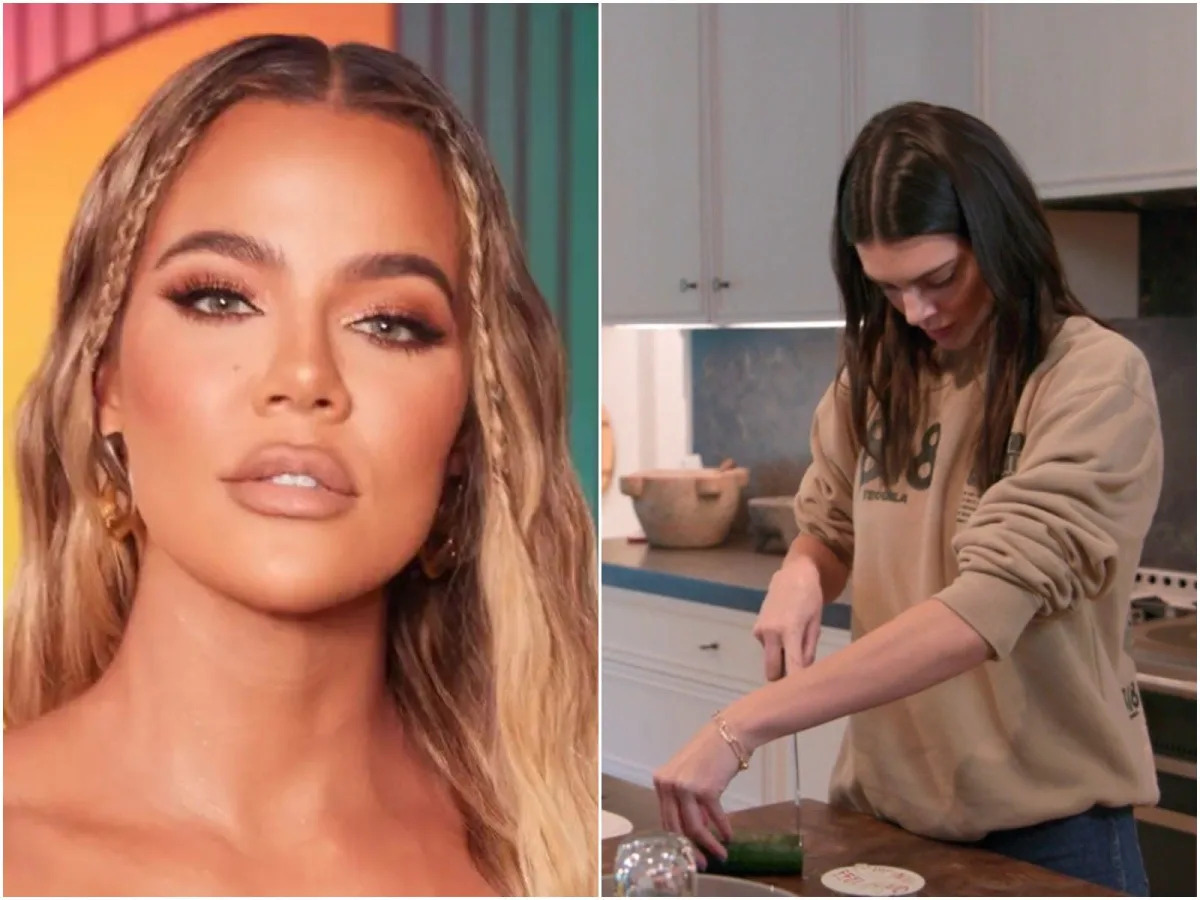 Khloe Kardashian says Kendall Jenner is 'not happy' after people mocked her cucu..