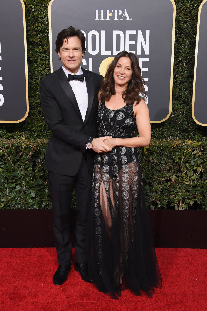 Jason Bateman and Amanda Anka