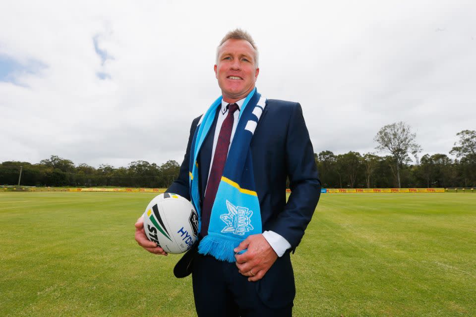 Garth Brennan faces an uphill battle on the Gold Coast. Pic: Getty