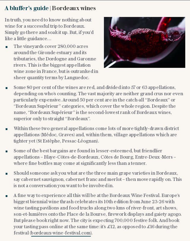 A bluffer’s guide | Bordeaux wines