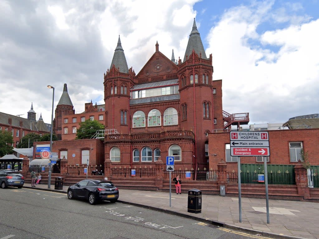 A health worker has been arrested after an infant died at Birmingham Children’s Hospital (Google Maps)