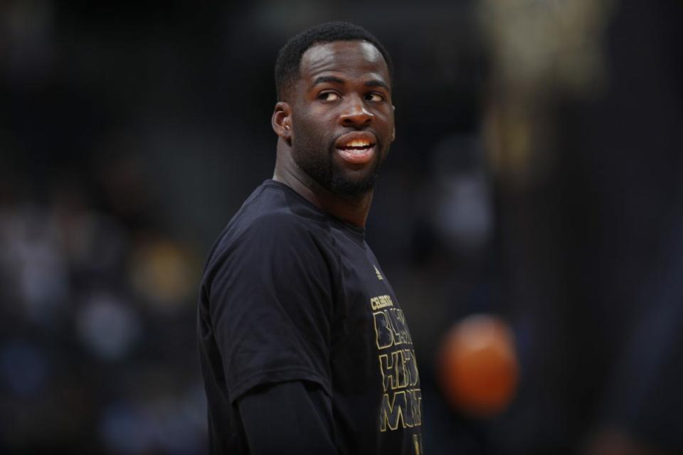 Warriors All-Star forward Draymond Green isn't a fan of Knicks owner Jim Dolan. (AP)