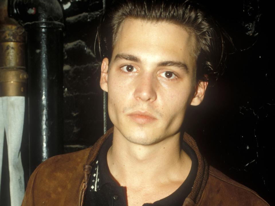 Johnny Depp in 1989.