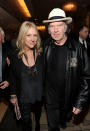 BEVERLY HILLS, CA - FEBRUARY 11: Neil Young (R) and Pegi Young arrive at Clive Davis and the Recording Academy's 2012 Pre-GRAMMY Gala and Salute to Industry Icons Honoring Richard Branson held at The Beverly Hilton Hotel on February 11, 2012 in Beverly Hills, California. (Photo by Larry Busacca/Getty Images For The Recording Academy)