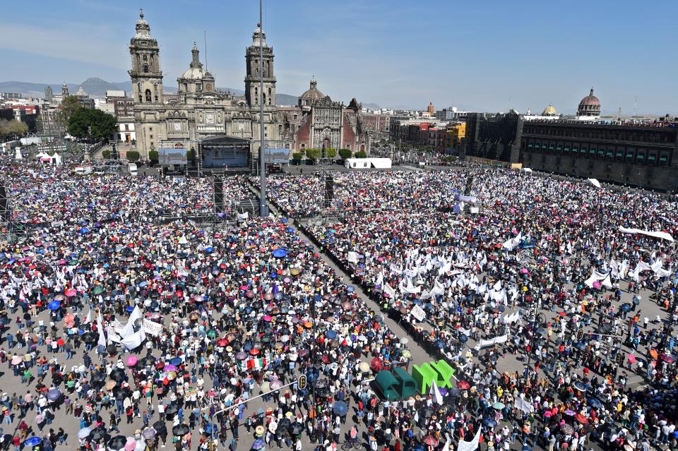 AMLO, PRIMER AÑO DE GOBIERNO