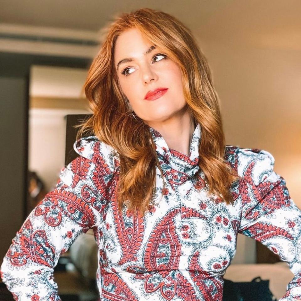 <strong>Isla Fisher: Color Enhancement</strong>