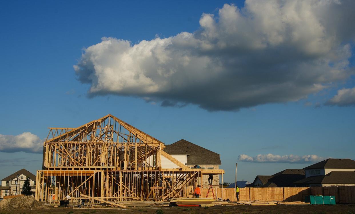 Although the Austin-area saw an uptick in new home sales last month, economic headwinds are holding back seasonally strong sales, according to Ben Caballero, the founder and CEO of HomesUSA.com who tracks the numbers.