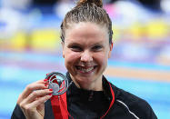 Lauren Boyle is proud of her effort despite having to settle for Commonwealth Games silver after a titanic battle in the women's 800m freestyle final.