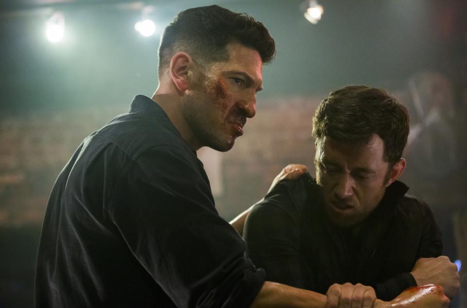 Auch “The Punisher” kommt nicht ungeschoren davon. (Bild: Netflix)