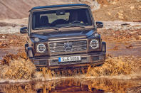 <p>If you thought Mercedes would want to downplay that its iconic G-Wagen is built in Austria by Magna Steyr, think again. Not only has the Austrian firm being building G-Wagens from the start, it helped in the off-roader’s development as far back as 1972. Another demonstration of Mercedes’ pride in the G-Wagen’s Austrian heritage is the visitor experience based at Magna Steyr’s Graz factory. You can tour the factory, see G-Wagens from throughout the car’s life, and take a ride in one of the cars round a series of off-road courses.</p><p>The G-Wagen plant in Graz was built specifically for this model, and Magna Steyr has also built the car in completely knocked down form in Greece for the Greek Army.</p>