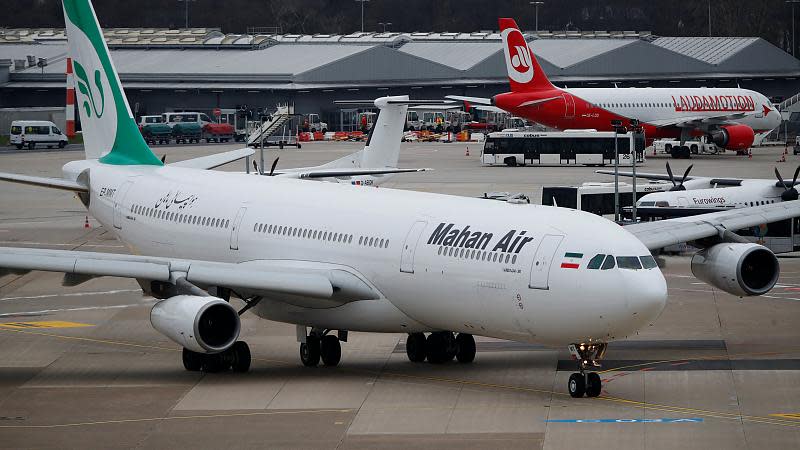 Die iranische Fluggesellschaft Mahan Air verliert ihre Betriebserlaubnis in Deutschland. (Bild: Reuters)