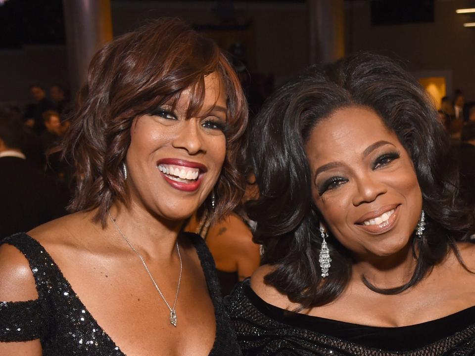 Oprah Winfrey and Gayle King.