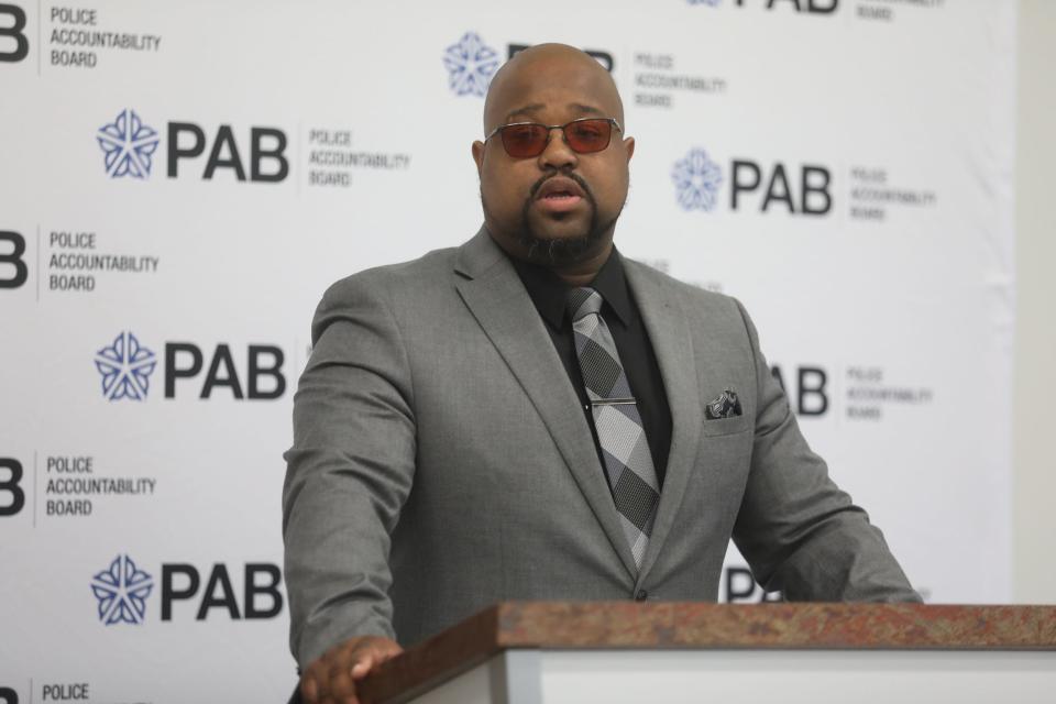Duwaine Bascoe, the acting manager and chief of investigations for the Rochester Police Accountability Board. A majority of PAB staff have called for dismissal.