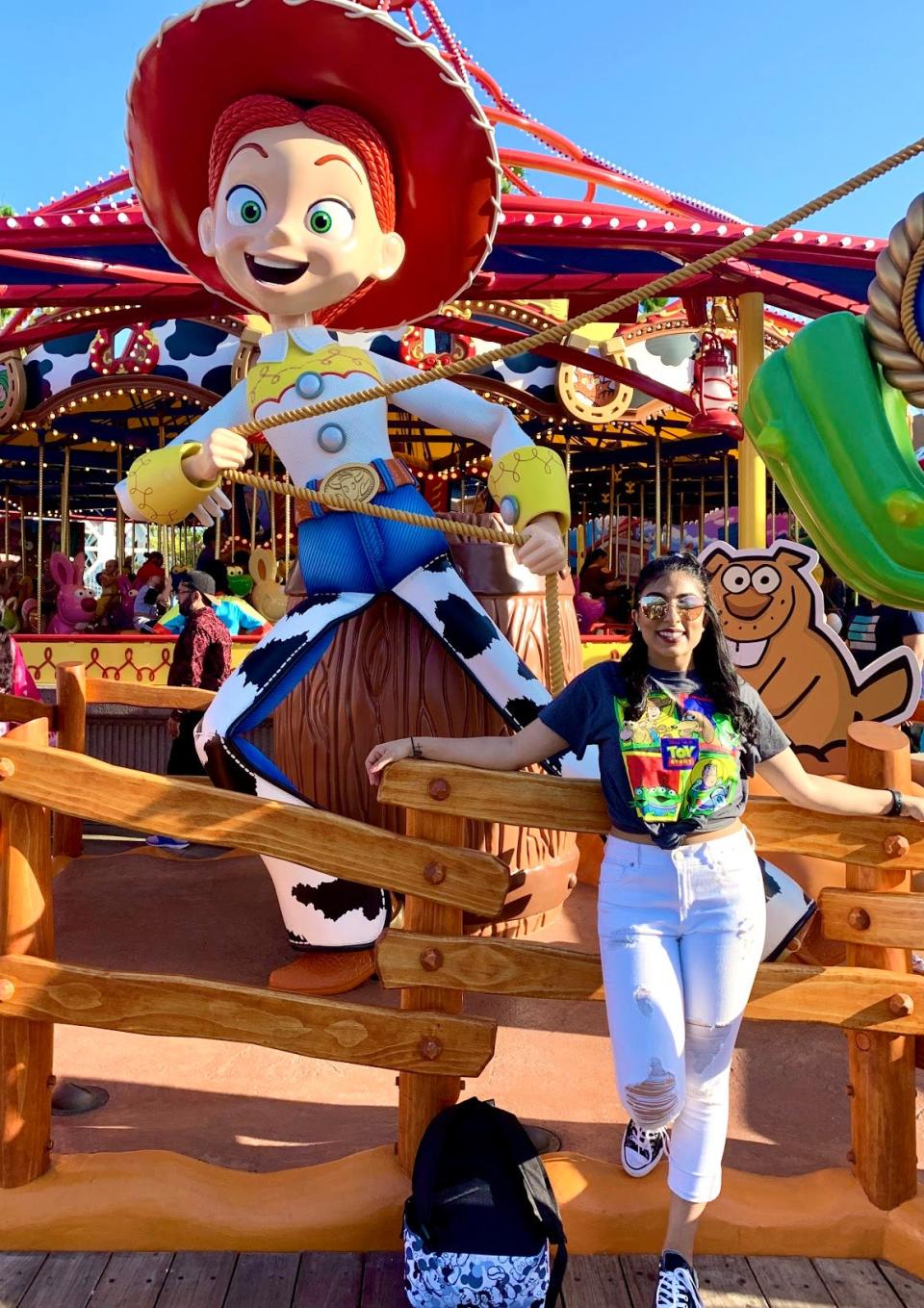 Disney fan Priya Chadha visits Disney World.