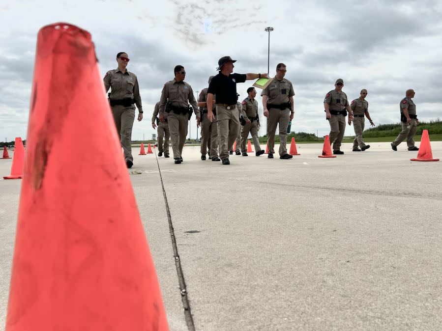 DPS holds Top Trooper Competition in Florence, Texas April 23, 2024 (KXAN Photo/Todd Bailey)