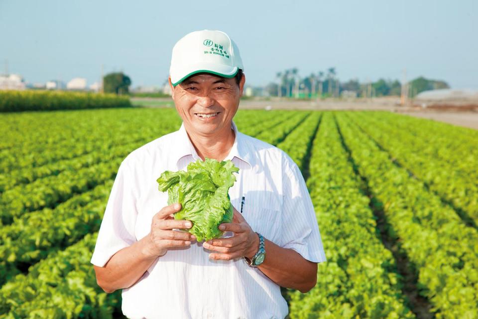 與麥當勞合作邁進第22年的新湖合作農場主席陳清山。