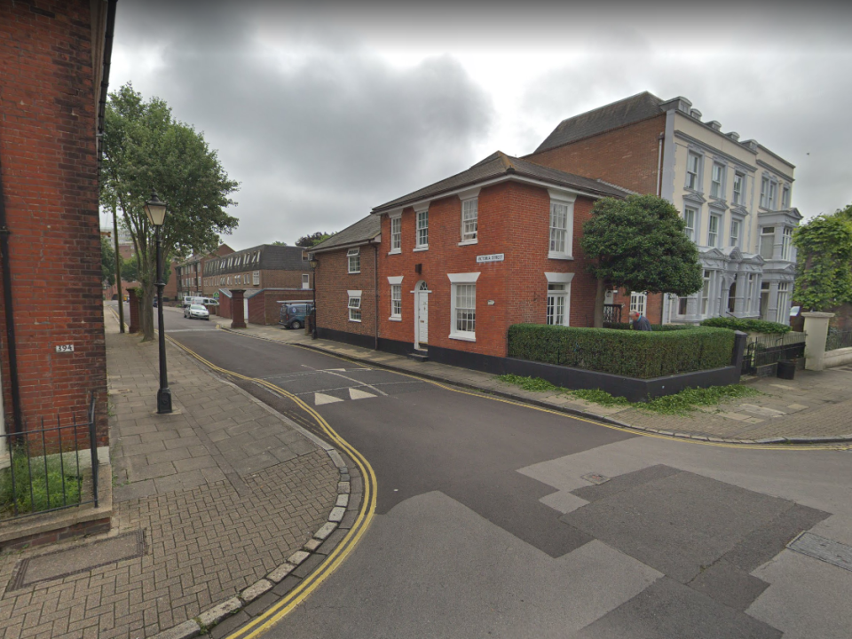 The body was found at the corner of Victoria Street and Old Commercial Road: Google Maps