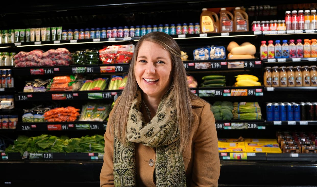 Oklahoma Woman of the Year. Caylee Dodson, executive director of RestoreOKC, the nonprofit that put the successful plan together to open a 6,800-square-foot community grocery store on NE 23, to help stand in the gap until a full size Homeland grocery store could be opened in northeast OKC. Wednesday, January 26, 2022. 