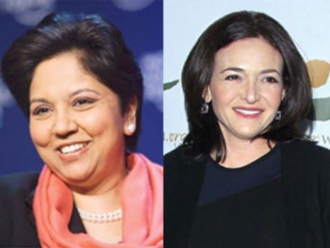 Indra Nooyi, PepsiCo; Alessandro Della Valle/EPA/Newscom