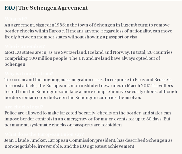 FAQ | The Schengen Agreement