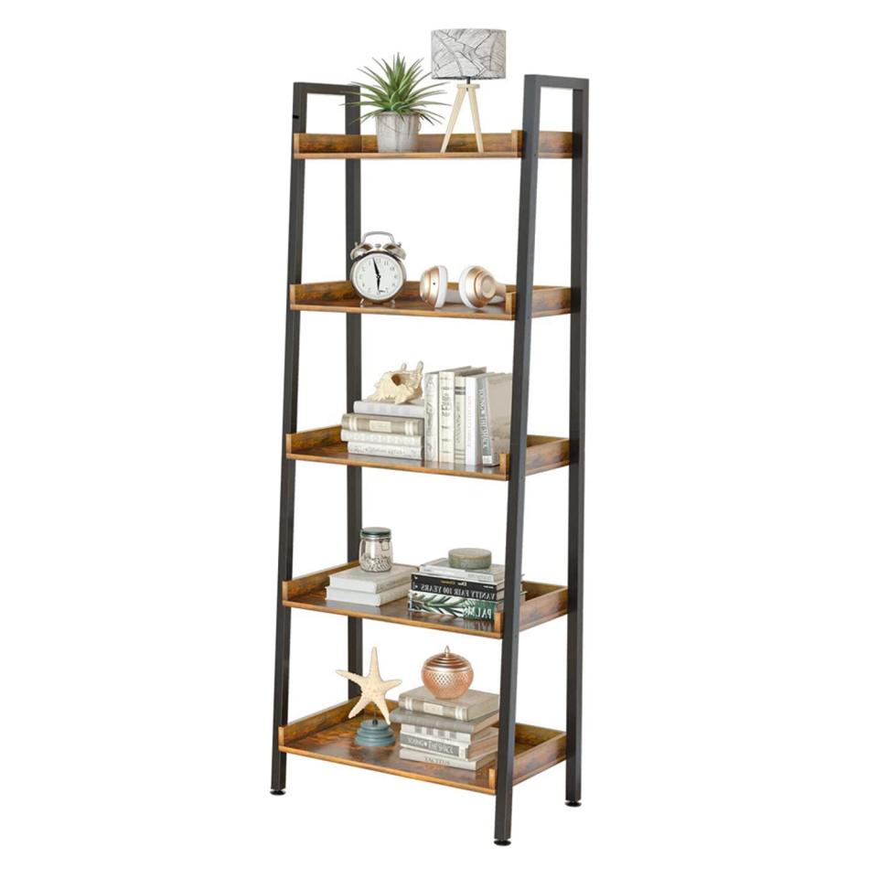 ASTARTH Ladder Shelf-5 Tier Bookshelves