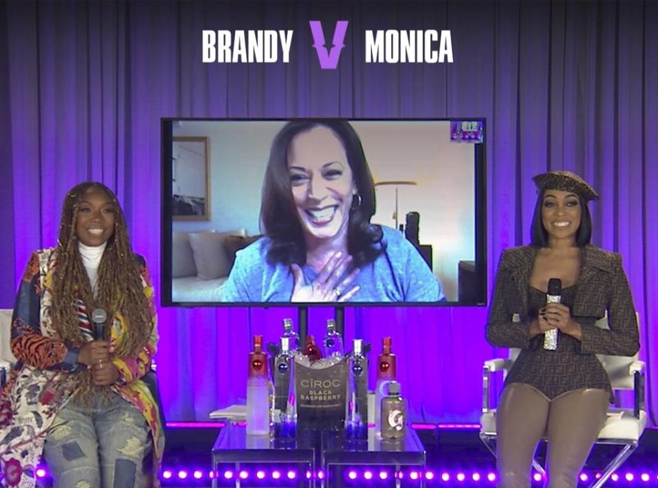 Brandy, Monica, Kamala Harris, Verzuz, Brandy v. Monica