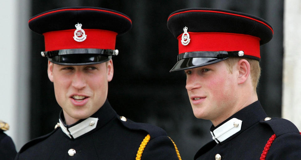 La complicité du prince Harry et du prince William en images