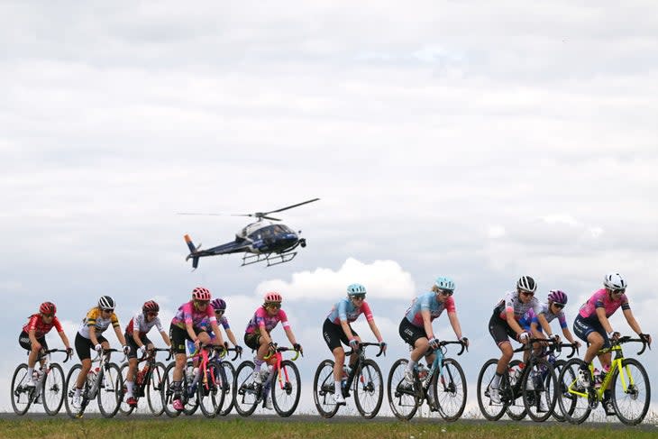 <span class="article__caption">There was plenty of action in stage 3 at the Tour de France Femmes.</span> (Photo: Dario Belingheri/Getty Images)