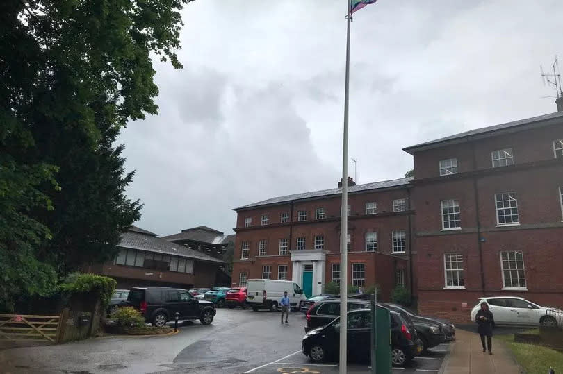 Guildford Borough Council's offices in Millmead, Guildford.