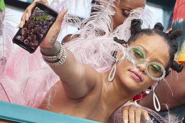 <p>Rihanna à Bridgetown, à la Barbade, le 5 août 2019</p>