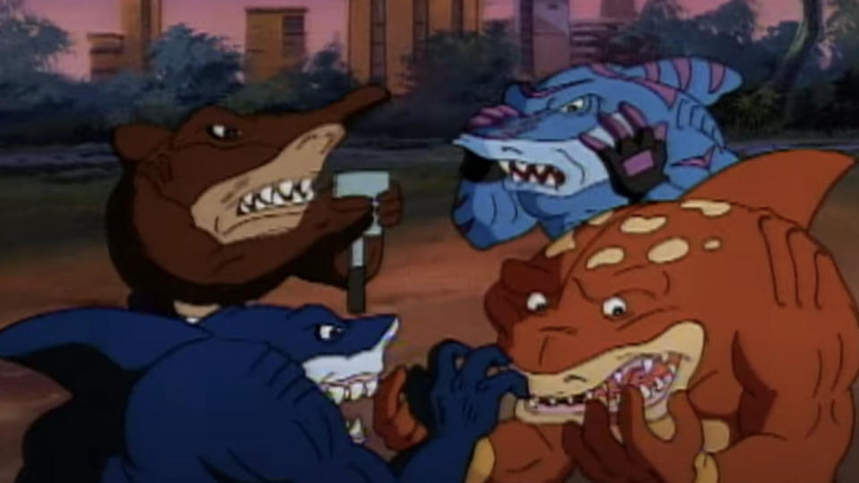 The Street Sharks on Street Sharks